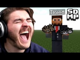 Schlatt becomes a Thief on The SDMP Minecraft