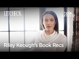 Lit Check with Riley Keough & Apple Books | Reese's Book Club