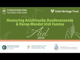 Honouring Anishinaabe, Haudenosaunee & Huron-Wendat Irish Famine Aid