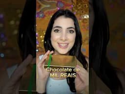 Provei o chocolate de MIL REAIS, será que vale o preço? #asmr