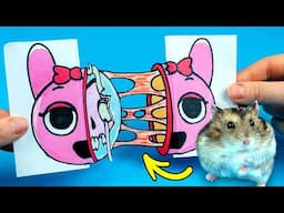 Drawing & Paper Craft PINKI for fans Incredibox Sprunki