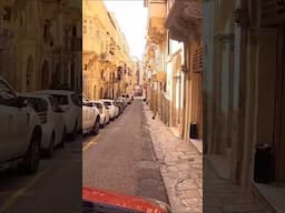 I Think I Took A Wrong Turn In Valletta 🥸😲🚗 Would You Drive In Malta? #valletta #malteseislands