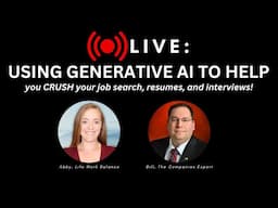 How to Use Generative AI to Help You Crush Your Job Search, Resumes, & Interviews