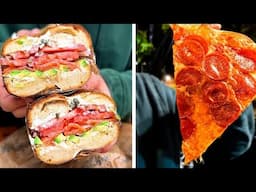 Fast food joints that can't keep up with orders! Pizza, Hamburger, Sushi...