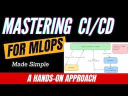 15. Mastering CI/CD for MLOps Made Simple: A Hands-On Approach | CI/CD Pipeline With GitHub Actions