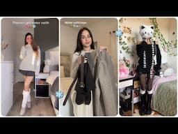 Winter outfits 🎀 Layering for winter ❄️ TikTok Compilation