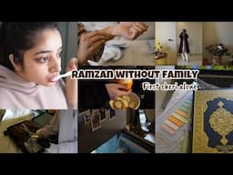 Ramadan Without Family| First Sheri, packing, unboxing 🎀✨