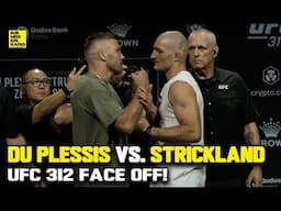 UFC 312: Dricus Du Plessis vs. Sean Strickland FACE OFF!