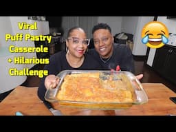 COMPLETE THE URBAN PHRASE CHALLENGE + CHEESY PUFF PASTRY POT PIE MUKBANG