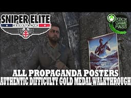 Sniper Elite Resistance | All Propaganda Challenge Missions Gold Medal Authentic Difficulty Guide