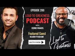 200. The Art of Risk Taking with Kash Fadaie | Cedric Francis