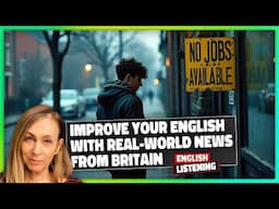 The Best Way to Learn English? Real UK News Stories! 💙 Ep 787