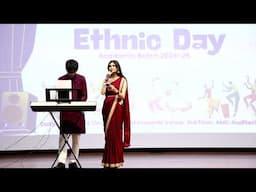 Ethnic Day 2024 Academic Batch 2024-25 Song performance held on 7th December 2024 at RMC Auditorium