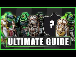 The Ultimate Guide to Painting Salamanders Space Marines for Warhammer 40k