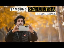 Samsung Galaxy S25 ULTRA | THE KING IS BACK | CINEMATIC VIDEO | CAMERA SETTINGS