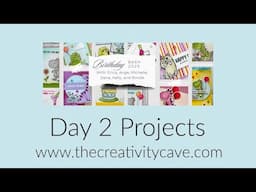 Day 2 Birthday Bash Craft Along with The Creativity Cave!