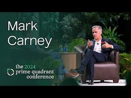 Mark Carney at the 2024 Prime Quadrant Conference | Moderated by Mo Lidsky