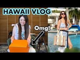 I GOT A RARE HERMES BAG 😍 + My First Time In Kauai! HAWAII VLOG 🌺