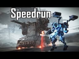 Armored Core 6 No Death Speedrun (segmented)