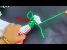 5 Super Quick And Easy Knot Tying Methods For Everyday Tasks