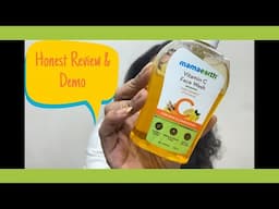 Mamaearth Vitamin C Face Wash with Vitamin C & Turmeric for Skin Illumination Review & Demo