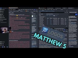 Exploring the New Logos Bible Software + Bible Study on Matthew 5:2-5