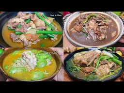 4 ways Delicious Soup ideas.🥩🐔🐄  for Cold weather💯👌 Masasarap na Ulam sa Tag-lamig..