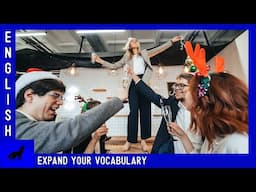 The Office Christmas Party | English Listening Lesson (Describing Photos)