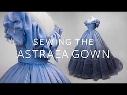 Spending over 100 HOURS to turn the Night Sky into a Dress - Making a 1860s gown for Queen Astraea