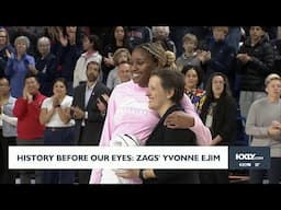 History before our eyes: Zags' Yvonne Ejim