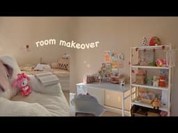 aesthetic and cozy room makeover 🌷