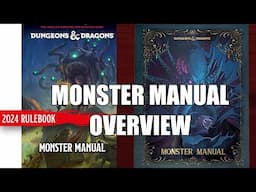 2025 Monster Manual High Level Overview | Nerd Immersion