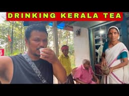 Enjoying Kerala Tea