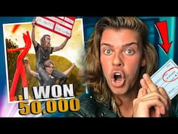 How I WON 50,000 At a Norwegian SURVIVAL Show!