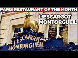 Paris Restaurant of the Month - January 2025 - L'Escargot Montorgueil