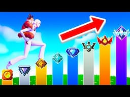 Carrying a Bronze Player to Unreal SPEEDRUN (Fortnite Ranked)