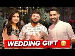 SURPRISING DUCKY BHAI AND HIS WIFE! | WEDDING GIFT!