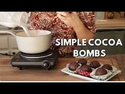 Christmas Food Gift Ideas: Cozy Homemaking, Cocoa Bombs & Hot Cocoa