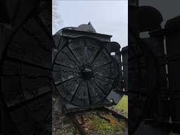 Steam Powered Rotary Snow Plow ❄️ #train #railway #steamengine