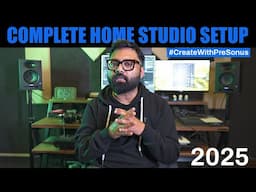 2025 Complete Home Studio Setup | Presonus Interface, Speakers & Studio-one7 #CreateWithPresonus