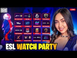 ESL WATCHPARTY WITH KAASH 🧡 |  BGMI Snapdragon Mobile Challenge Finals Day 2 - S6