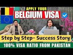 Study in Belgium 2025 | Belgium VISA Ratio from Pakistan | Belgium VISA Process Full Information