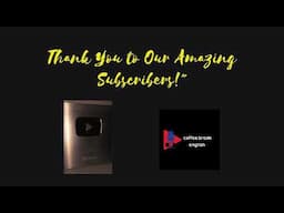 "Celebrating a Milestone: Thank You to Our Amazing Subscribers!"