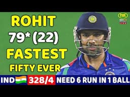 ROHIT SHARMA MOST SHOCKING BATTING 79* RUNS | IND VS AUS ODI MATCH 2013 | SHOCKING BATTING EVER🔥😱