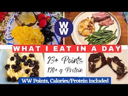 *NEW* WHAT I EAT IN A DAY | 23 POINTS A DAY | 120+g PROTEIN | ANIMAL BASED | WHOLE FOODS