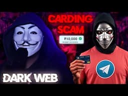 Dark Web Telegram Carding Scam Exposed | Carding Storytime - The Dark Side | EDUCATIONAL PURPOSE