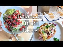 2 Healthy Lunch Ideas | Gluten Free + Balanced