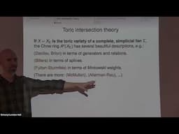 Intersection Theory of Matroids: Variations on a Theme - Federico Ardila