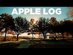 Why I Shoot iPhone Apple Log for EVERYTHING