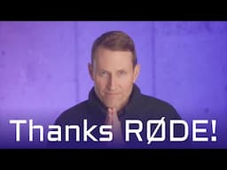 Thanks RODE! Your move DJI SHURE HOLLYLAND